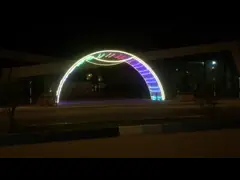 Commercial RGB String Lights 180 Degrees Wide Angel LED Christmas Lights