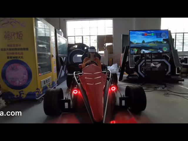 Стекла Деепон ВР 1 машина игры гоночного автомобиля человека Ф1 ВР видео