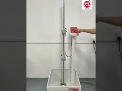 Падая шарик плотно сжимает резиновую машину испытания для пластмасс быстроты/керамики video