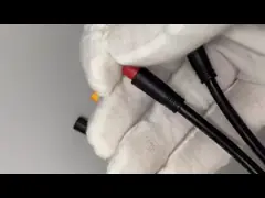 2A настоящий 2 соединитель велосипеда AC M6 28AWG Pin 60V электрический video