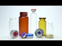 Целебные ясные стеклянные пробирки меньшая лиофилизованная стеклянная пробирка 1мл 3мл 5мл 10мл 15мл video