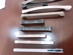 Легковес ручек и ручек двери кухни античной мраморной картины керамический video