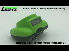 OLED-дисплей Аккумуляторная шахтерская кепка Свет Магнитный USB 232 люм 13000 люкс Водонепроницаемая беспроводная светодиодная лампа Cree для шлема video