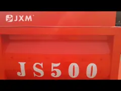 смеситель портативного электрического вала близнеца конкретного смесителя 0.5м3 конкретный video