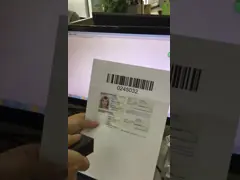 Мини читатель паспорта ОКР портативной машинки МРЗ для аэропорта/гостиницы/турагентства video