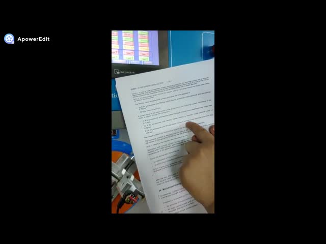 ИЭК60335-1 диаграмма статьи 25,14 8 шнуров питания изгибая прибор теста испытывая возможность защиты шнура видео