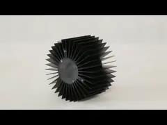 Анодированные штранг-прессования теплоотвода водяного охлаждения T4 T5 большие video