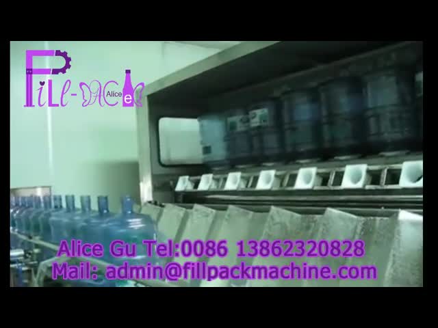 Stainless Steel 304 1200BPH Drinking Water Filling Machine