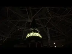 Портативный вися замок извива светов ЛЛТ камешка РГБ 0,336 ватта энергосберегающего video