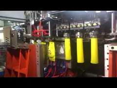 Полностью автоматическая машина прессформы дуновения штранг-прессования PETG video