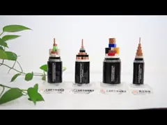 Среднее напряжение силовой кабель с изоляцией из сшитого полиэтилена , одноядерный / 3 ядра N2XSY кабель из сшитого пол video