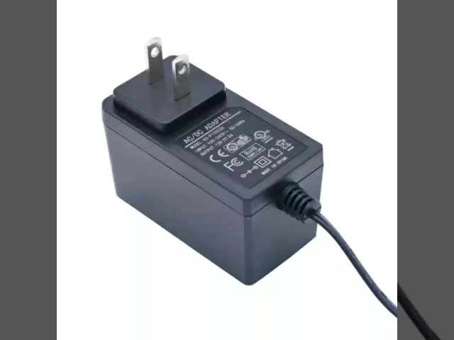 12V 2A Switching Power Adapter CE UL FCC Certified AC To DC With V0 Fireproof Case