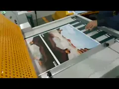 Машина для производства бумажных ламинатов фильма открытки Bopp термальная нагревая video