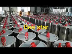 Экстрактор меда 12 рамы Автоматическая радиальная медная обработка из нержавеющей стали video