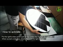 CE ROHS IP66 на открытом воздухе совсем в одном солнечном освещает video