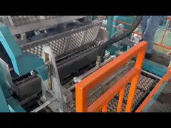 Машина подноса яйца бумаги емкости 4000ПКС/Х с 6 слоями линии металла суша, коробки яйца делая машину video