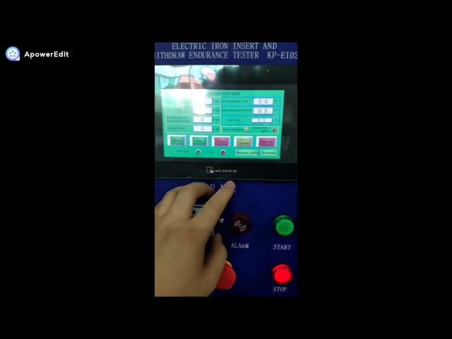 Блендер отдельной станции ИЭК 60335-2 бесшнуровые/вставка утюга/чайника и разделяют тестер выносливости видео