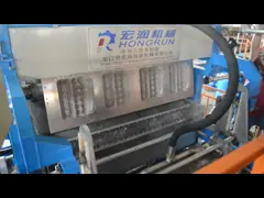 Повторно использованная машина подноса яйца макулатуры, полноавтоматическая коробка яйца прессформы пульпы делая машину video