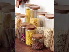 Воздухонепроницаемые стеклянные тары для хранения video