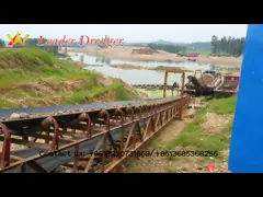 Смогите быть транспортировано к назначению контейнером или оптовый корабль 12 дюйма гидравлический драгирует video