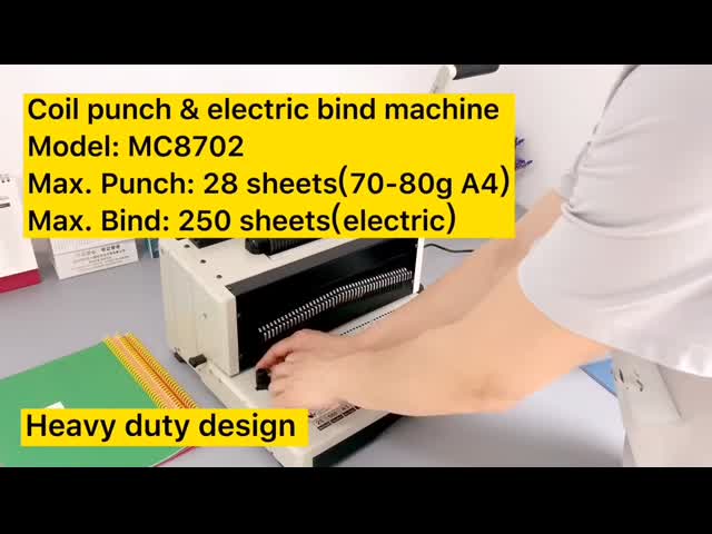 Машина вязки катушки Электирк одиночная спиральная пробивая для пластиковой катушки /Metal одиночной спиральной видео