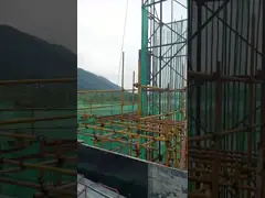 Структура птицефермы Customsized, неубедительная башня структуры стали трубы - красная краска video