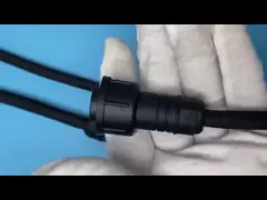 Мужской женский соединитель соединителя IP67 провода удлинительного кабеля 2Pin 3Pin водоустойчивый video