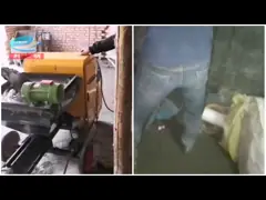 Влажный тип части запасной части машины Shotcrete бетона распыляя систему крепления шланга video