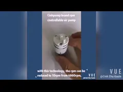 Медицинский миниатюрный пневматический насос умный Рпм регулируемый и Контроллабле с Мку video