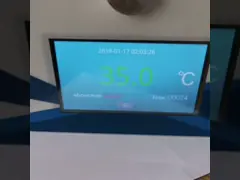 50/60Hz Pass Through Metal Detector Body Temperature Scanning 0.2 Degree Resolution