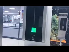 Киоск обеззараживанием руки распределителя термометра дезинфицирующего средства руки TF88 моя video