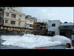 шатер купола иглу 18м белый гигантский раздувной с 3 входами тоннеля для партий video