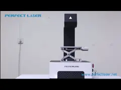 Air Cooling High Accuracy Fiber Laser Marking Machine For Automobile Parts / Laser Coding Equipment video