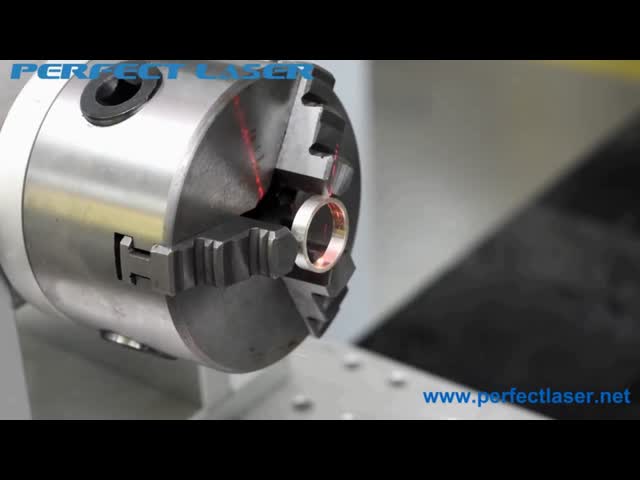 Air Cooled Jewelry Laser Marking Machine 30W Random Polarization With CE Certification video