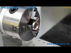 Air Cooled Jewelry Laser Marking Machine 30W Random Polarization With CE Certification video