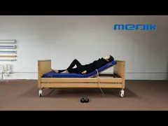 Легкая больница агрегата профилируя высоту кровати регулируемую для пожилых людей video