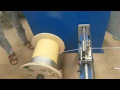 PND400mm Shaftless 300m/Min 4KW Cable Rewinding Machine