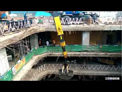 Длина телескопичной руки экскаватора телескопичного заграждения 11700 mm, Максимальн Digging Dradius 6430 mm. video