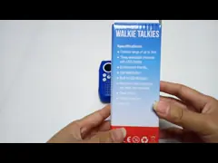 3-5km ABS 3 Channels Two Way Radio Uhf Walkie Talkie