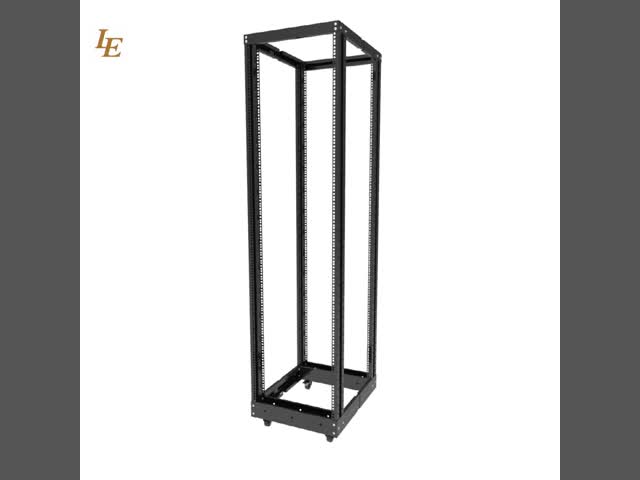 Пол стоя шкаф открытой рамки 42u для радиосвязи видео