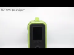 CH4 NOX 100%VOL O2его СО2 CO анализатора Syngas химии газоанализатора сгорания оборудования лаборатории video