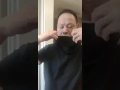 Cotton Short Sleeve PM2.5 Filter Men Pullover Hoodie