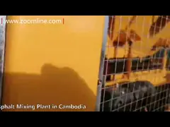 Завод битума Т/Х строительства дорог 40-320 смешивая с пылевым фильтром дома video