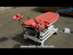 Height Adjustable Electric Gynecology Table Gyn Exam Chair 2 Sections