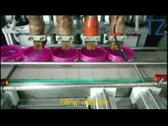 hot filling machine line