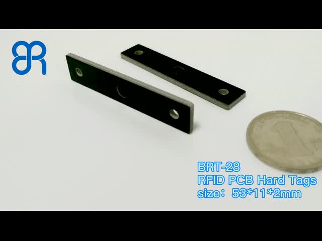 Бирки стикера обломока RFID Impinj Монцы R6 снабжения видео