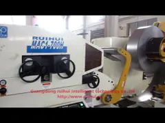 оборудование прессы раскручивателя Декоилер ширины 400мм питаясь для электрического гидравлического штамповщика отверстия video