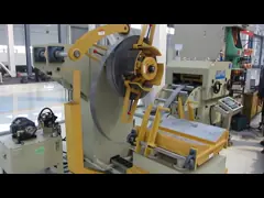 50-300mm Automatic Coil Sheet Decoiler Straightener Feeder For Press Machine (MAC1-300)