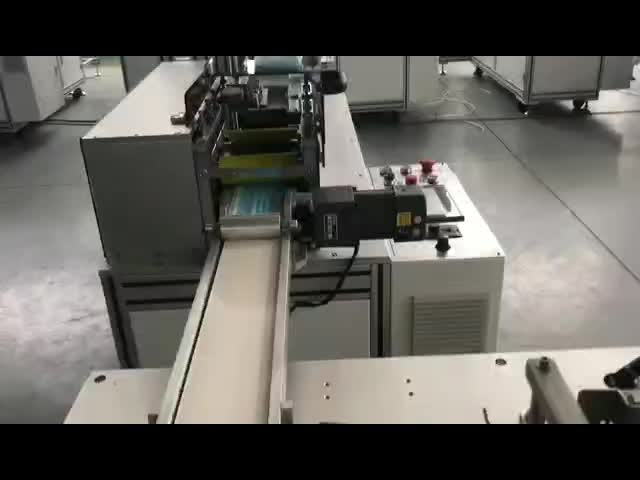 Code Spraying Disinfection Nonwoven Mask Making Machine video