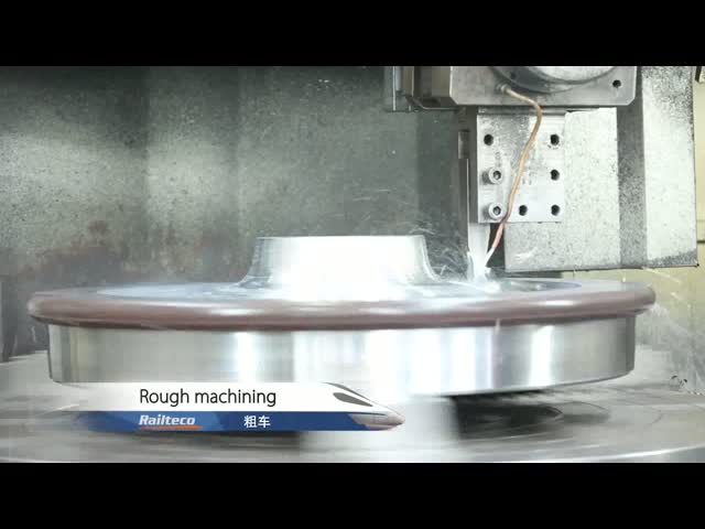 Cast Steel Railway Wheels High Reliability With AAR M-1003 video